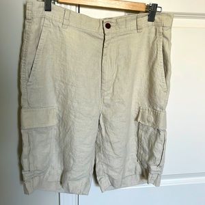 Men’s Linen Shorts 34W
